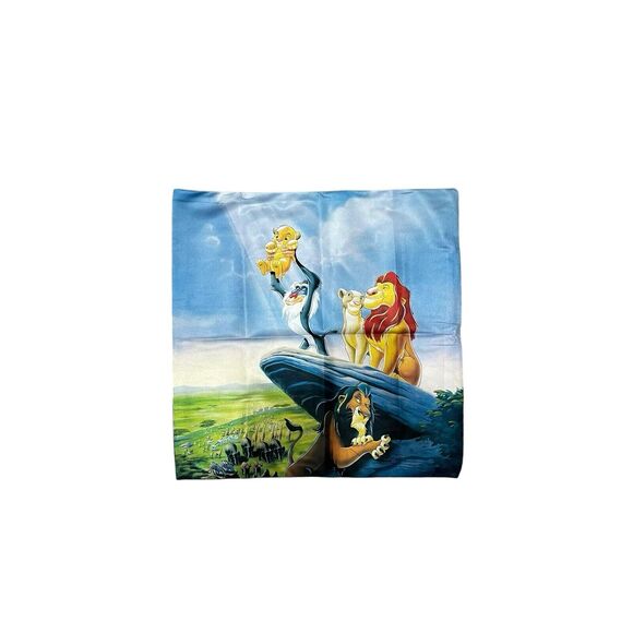 Disney The Lion King Simba Plush Zip Closure Throw Pillcase - Picture 3 of 3